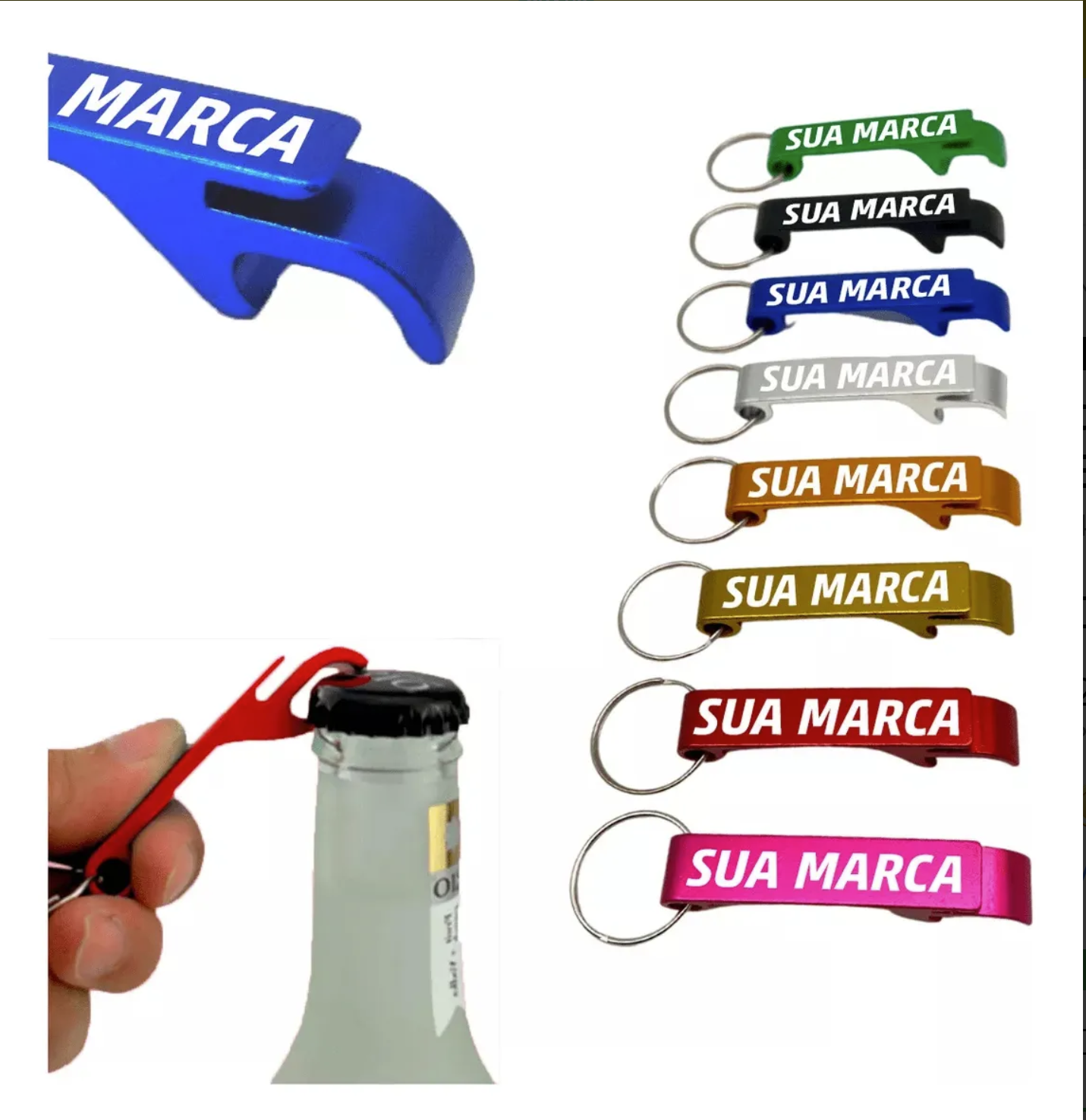 Chaveiro para personalizador abridor