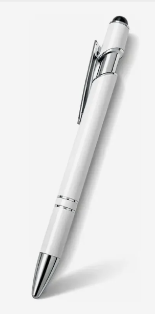 Caneta metal luxo ponta touch executiva