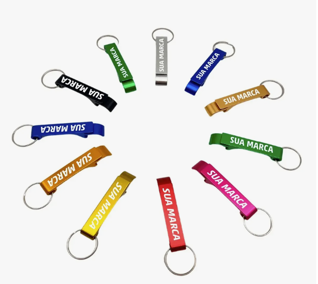 Chaveiro para personalizador abridor
