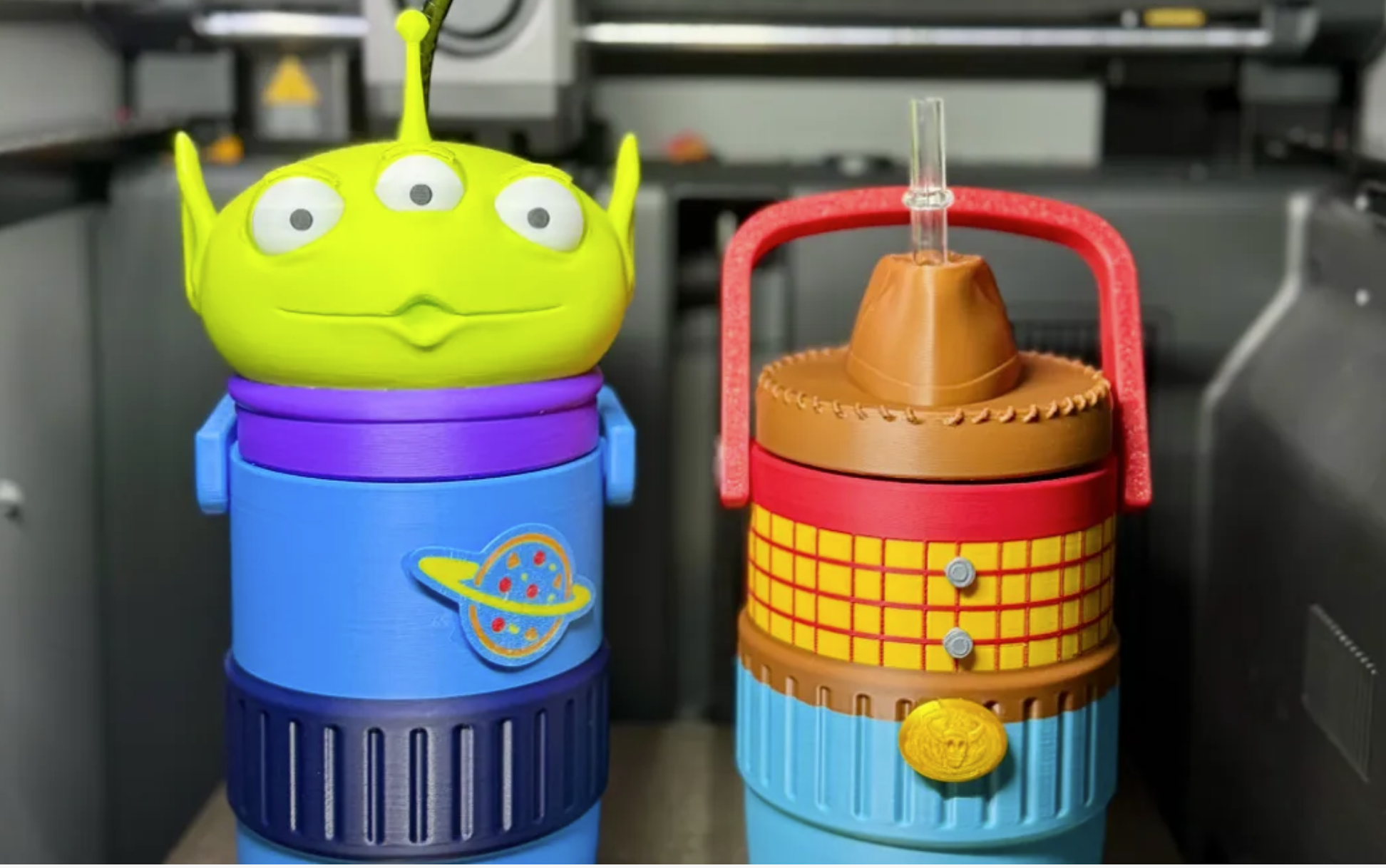 Impressão de suporte lata termico em 3D